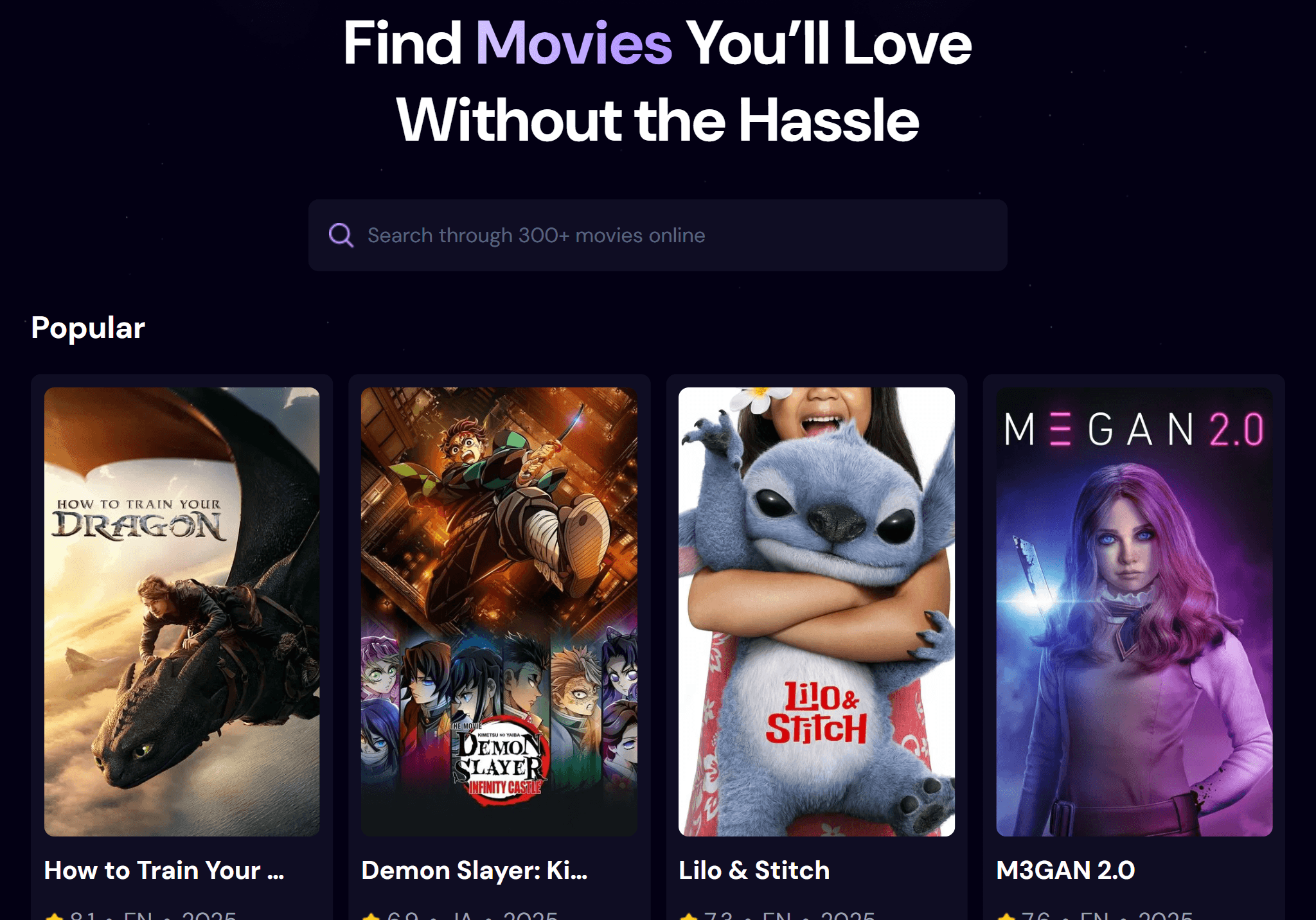FilmFetch - Movie Database